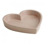 Plateau dcoratif en bois forme de coeur, vide poche, corbeille, coupelle apritif