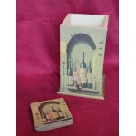 Porte - bouteilles avec 6 dessous de verre