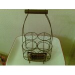 Porte bouteilles x4 ( fer forgé / grillage) Porte bouteilles x4 ( fer forgé / grillage)
