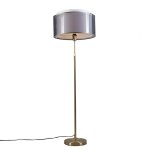 Qazqa design / moderne lampadaire / lampe de sol / lampe sur pied / luminaire / lumiere / eclairage or ...