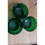 Ramequins en verre vert (3)