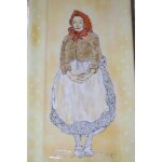 Ravier d�coratif peint sur porcelaine