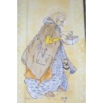 Ravier d�coratif sur porcelaine