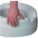 Rehausse wc - contact plus (avec ou sans abattant) - dimensions - dimensions int�rieures : 21 x 27 cm, ...