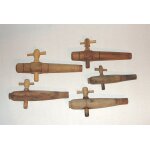 Robinet de barrique a vin en bois lot de 5 bondes plusieurs formats
