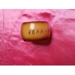 Rond de serviette en bois vernis au prénom Rond de serviette en bois vernis au prénom