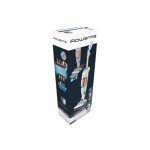 Rowenta clean & steam ry7557wh - nettoyeur vapeur / aspirateur - balai - sans sac - blanc / argent