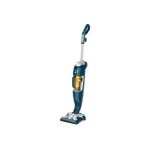 Rowenta clean & steam ry7591wh all floors - nettoyeur vapeur / aspirateur - balai - sans sac - bleu