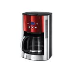 Russell hobbs luna 23240 - 56 - cafetière - 12 tasses - rouge solaire / acier inoxydable Russell hobbs luna 23240 - 56 - cafetière - 12 tasses - rouge solaire / acier inoxydable