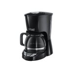 Russell hobbs textures plus 22620 - 56 - cafeti�re - 10 tasses - noir ultra brillant / mat