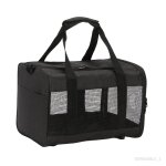 Sac de transport pour animaux de compagnie a cts souples pour petits chiens bandoulire rglable fermeture ...