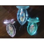 Sculpture statue christ la vierge marie statue, figure d�corative mary j�sus en c�ramique peint artisanat ...