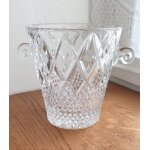 Seau a glace en cristal ancien