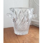 Seau a glace cristal ancien