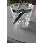 Seau a glace cristal vintage