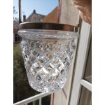 Seau a glaons cristal et argent