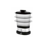Seb minicompact vc138 - cuiseur vapeur - 6. 5 litres - 2. 2 kwatt - noir / inox