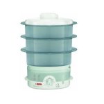 Seb vc151100 - cuiseur vapeur - 9 litres - 900 watt - blanc / bleu