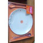 Service assiettes en porcelaine