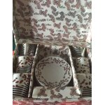 Service a caf� 6 tasses et sous tasses