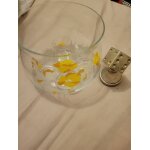 Service a cocktail bol de 20 cm de haut et 4 tasses