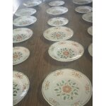 Service complet assiettes fb badonviller en tres bon etat