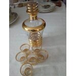 Service a liqueur (carafe et 6verres)