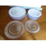 Service de table 12 assiettes plates 12 assiettes a desserts