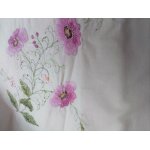 Service de table coton brodé main avec 12 serviettes Service de table coton brodé main avec 12 serviettes