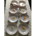 Service de table en m�lamine : sp�cial p�tes -