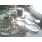 Service de table en porcelaine de limoges 82 pices 12 personnes