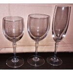 Service a verres blanc 18 pi�ces (vin, eau et champagne)