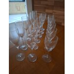 Service verres cristal daum
