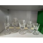 Service de verres en cristal saint - louis