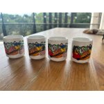 Set de 4 verres chinois Set de 4 verres chinois