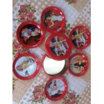 Set de 6 sous - verres coca - cola