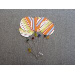 Set apritif sous verres serviettes papier pics mlanges verres - neuf