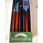 Set service barbecue 4 pices en inox