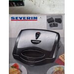 Severin sa 2962 - croque - monsieur - 700 watt - inox / noir