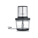 Severin km 3867 - hachoir - 1 litre - 400 watt - noir mat / inox brossé Severin km 3867 - hachoir - 1 litre - 400 watt - noir mat / inox brossé