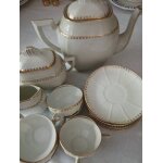Sevice a caf (7tasses, cafetiere, pot a lait, pot a eau)