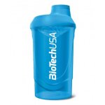 Shaker wave 600ml bleu ¿ capacit de remplissage 600ml ¿ anti fuite ¿ grille incurve anti grumeaux ...