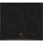 Siemens iq100 eh651bjb1e table de cuisson  induction noir - 3 foyers
