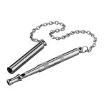 Sifflet de dressage pour chien en m�tal nobby pet