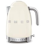 Smeg klf04creu bouilloire 1, 7 l 2400 w cr�me