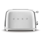 Smeg tsf01sseu grille - pain 6 2 part(s) 950 w chrome