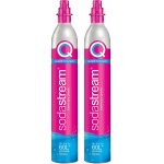 Sodastream - lot de 2 cylindres de gaz co2 60l quick connect pour machine � gaz�ifier 2 x cylindre quick ...