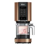 Sorbeti�re - ninja - creami - 800 watts - 1, 4 l - 7 programmes - noir / cuivre