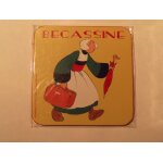 Sous verre / sous bock / dessous de bouteille becassine marcheuse