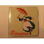 Sous verre / sous bock / dessous de bouteille becassine ombrelle